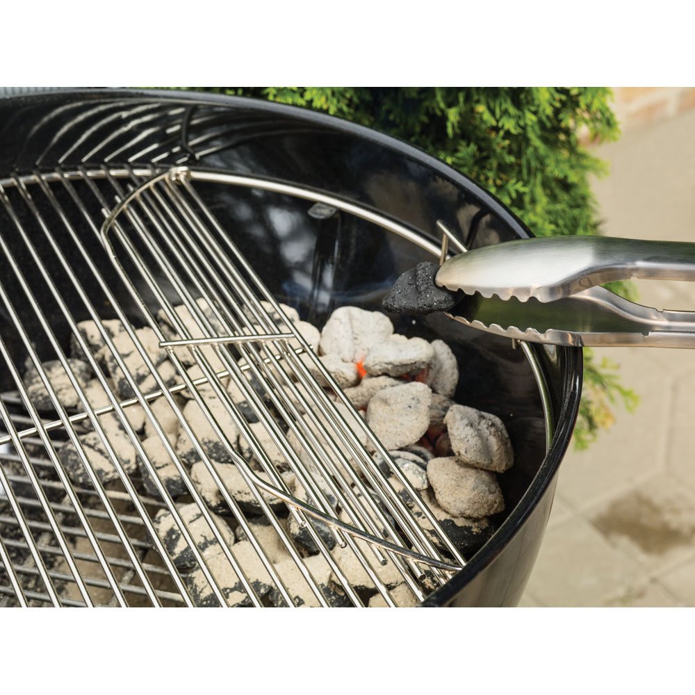 Weber Original Kettle Premium Charcoal Grill 22 Inch Black With Built In Thermometer