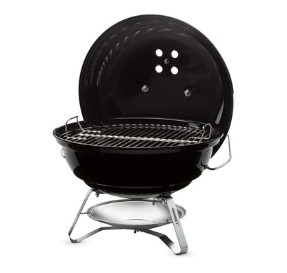 Weber Jumbo Joe 18-Inch Charcoal Grill Black Portable Kettle With Tuck-N-Carry Lid Lock For Camping